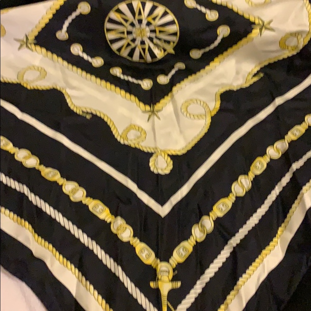 100% silk scarf